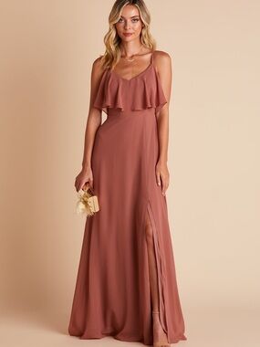 Birdy Grey Jane Convirtable Chiffon Dress with Side Slit
